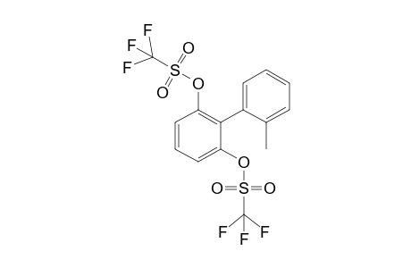 1-[(2,6-Bis(trifluoromethanesulfonyloxy)phenyl]-2-methylbenzene