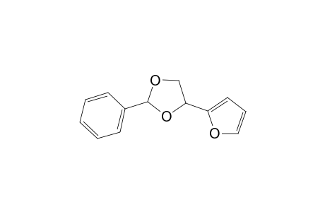 1,3-Dioxolane, 4-(2-furanyl)-2-phenyl-
