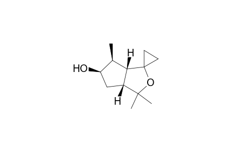 (3aR,5R,6S,6aS)-Hexahydro-3,3,6-trimethylspiro[cyclopenta[c]furan-1,1'-cyclopropan]-5-ol