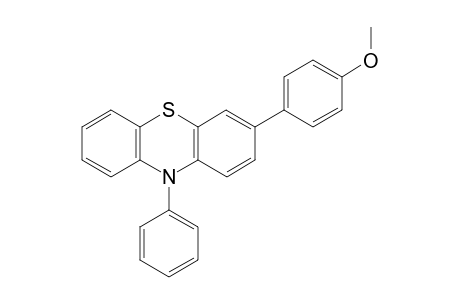 3-(4-Methoxyphenyl)-10-phenyl-10H-phenothiazine