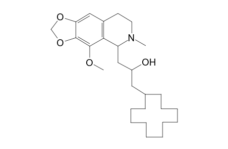 1-Cyclododecyl-3-(4-methoxy-6-methyl-5,6,7,8-tetrahydro-[1,3]dioxolo[4,5-g]isoquinolin-5-yl)-propan-2-ol