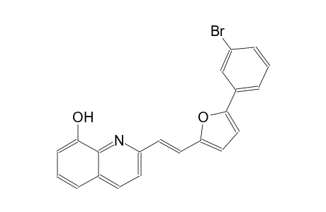 2-{(E)-2-[5-(3-bromophenyl)-2-furyl]ethenyl}-8-quinolinol