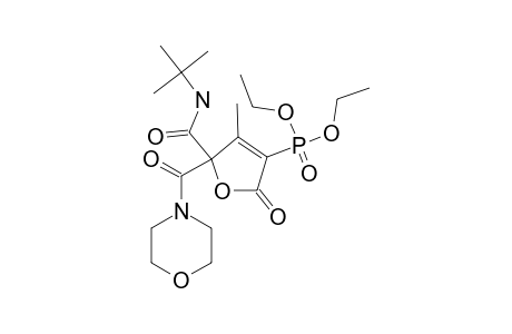 DIETHYL-5-(TERT.-BUTYLCARBAMOYL)-4-METHYL-5-(MORPHOLINOCARBONYL)-2-OXO-2,5-DIHYDROFURAN-3-YL-PHOSPHONATE