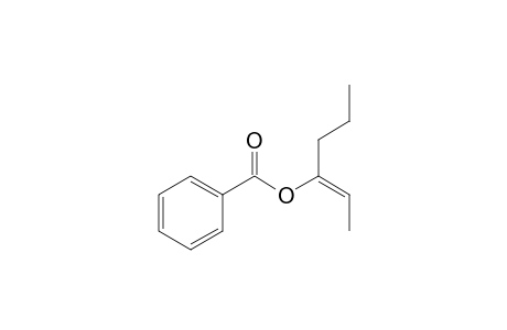 (Z)-hex-2-en-3-yl benzoate