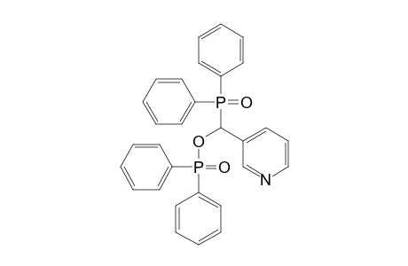 Phosphinic acid, diphenyl-, (diphenylphosphinyl)-3-pyridinylmethyl ester