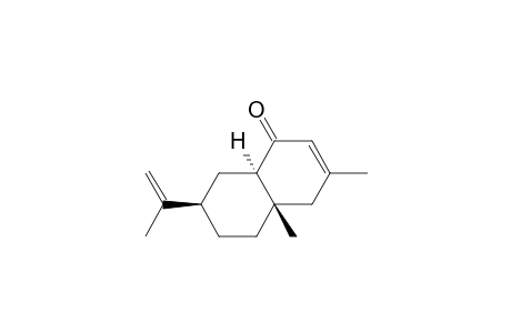 1(4H)-Naphthalenone, 4a,5,6,7,8,8a-hexahydro-3,4a-dimethyl-7-(1-methylethenyl)-, [4aS-(4a.alpha.,7.alpha.,8a.beta.)]-