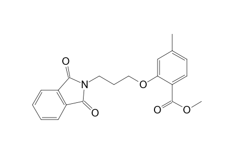 Benzoic acid, 2-[3-(1,3-dihydro-1,3-dioxo-2H-isoindol-2-yl)propoxy]-4-methyl-, methyl ester