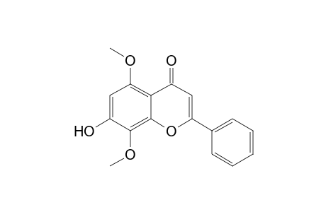 7-Hydroxy-5,8-dimethoxyflavone