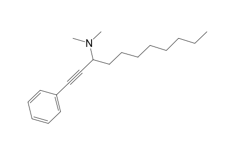 N,N-Dimethyl-1-phenyl-1-undecyn-3-amine