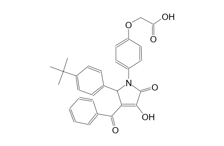 acetic acid, [4-[3-benzoyl-2-[4-(1,1-dimethylethyl)phenyl]-2,5-dihydro-4-hydroxy-5-oxo-1H-pyrrol-1-yl]phenoxy]-