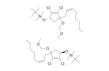 4-(TERT.-BUTYLDIMETHYLSILYLOXY)-1-METHOXYMETHOXY-1-[(Z)-OCT-2-ENYL]-2,3-DICHLORO-CYCLOPENT-2-ENE