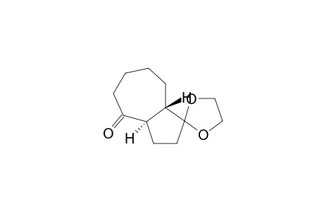 Spiro[azulene-1(4H),2'-[1,3]dioxolan]-4-one, octahydro-, trans-