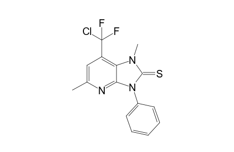 7-(Chlorodifluoromethyl)-1,5-dimethyl-3-phenyl-1H-imidazo[4,5-b]pyridine-2(3H)-thione