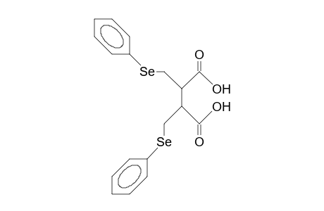 1,2-Bis(phenylseleno-methyl)-ethane-1,2-dicarboxylic acid