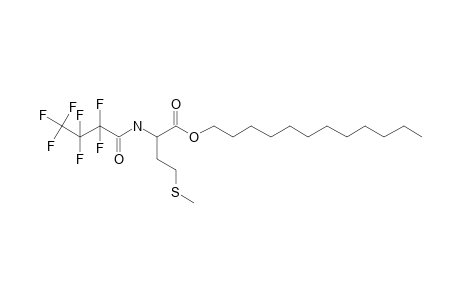 L-Methionine, N-heptafluorobutyryl-, dodecyl ester