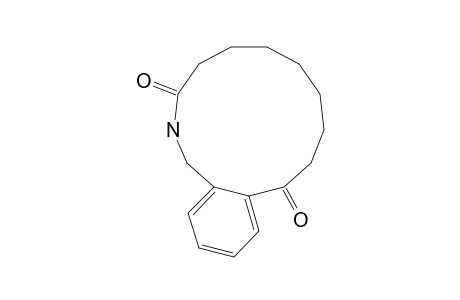 7,8,9,10,11,12,13,14-OCTAHYDRO-6H,15H-BENZO-[C]-1-AZACYCLOTRIDECAN-7,15-DIONE