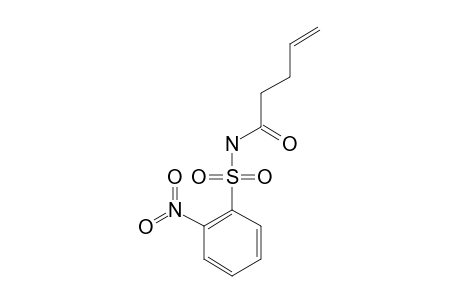 N-(2-NITROPHENYLSULFONYL)-PENT-4-ENAMIDE
