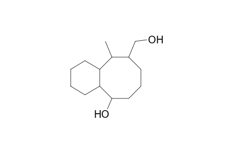6-(Hydroxymethyl)-7-methylbicyclo[6.4.0]dodecan-2-ol