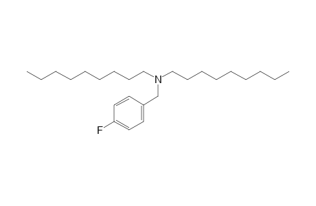 4-Fluorobenzylamine, N,N-dinonyl-