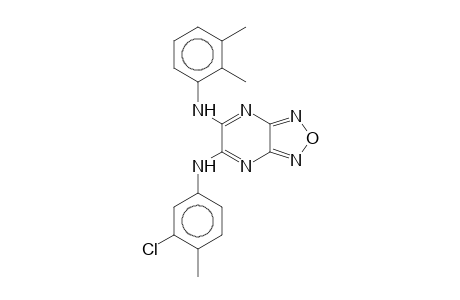 5-(3-Chloro-4-methylanilino)-6-(2,3-xylidino)furazano[3,4-b]pyrazine
