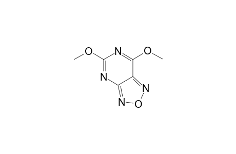5,7-Dimethioxyfurazano[3,4-d]pyrimidine
