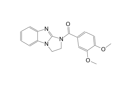 1H-imidazo[1,2-a]benzimidazole, 1-(3,4-dimethoxybenzoyl)-2,3-dihydro-