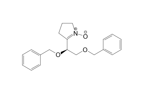 (5S)-[(1S)-1,2-Dibenzyloxyethyl]-1-pyrroline N-oxide