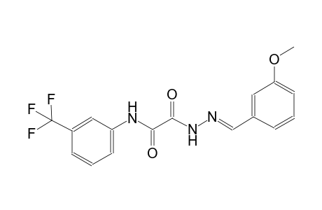 acetic acid, oxo[[3-(trifluoromethyl)phenyl]amino]-, 2-[(E)-(3-methoxyphenyl)methylidene]hydrazide