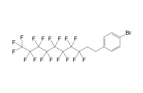 1-Bromanyl-4-[3,3,4,4,5,5,6,6,7,7,8,8,9,9,10,10,10-heptadecakis(fluoranyl)decyl]benzene