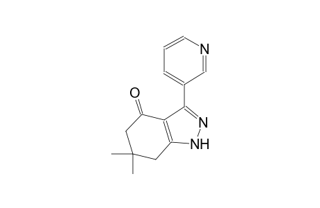 6,6-Dimethyl-3-(3-pyridinyl)-5,7-dihydro-1H-indazol-4-one