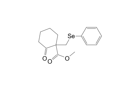 Methyl 2-oxo-1-((phenylseleno)methyl)cyclohexane-1-carboxylate