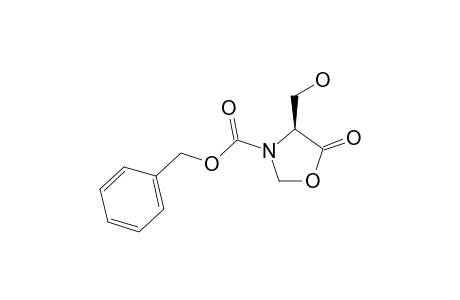 (S)-3-BENZYLOXYCARBONYL-4-HYDROXYMETHYLOXAZOLIDIN-5-ONE