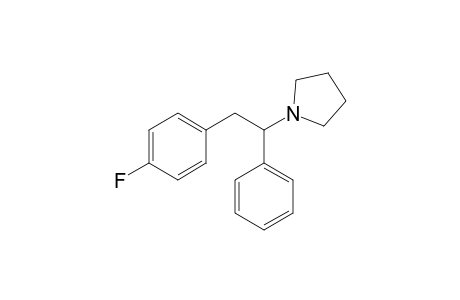 1-Phenyl-1-pyrrolidino-2-(4-fluorophenyl)ethane