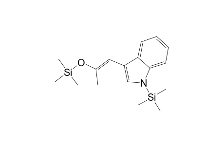 (E)-1-Methyl-2-[1-(trimethylsilyl)-1H-indol-3-yl]ethenyl trimethylsilyl ether