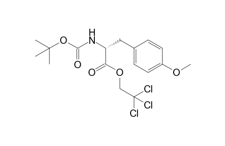 (2R)-2-(tert-butoxycarbonylamino)-3-(4-methoxyphenyl)propionic acid 2,2,2-trichloroethyl ester
