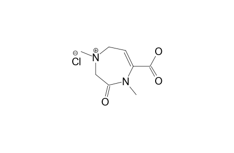 7-CARBOXY-1,4-DIMETHYL-(1H)-2,3,4,5-TETRAHYDRO-1,4-DIAZEPIN-2-ONE-HYDROCHLORIDE