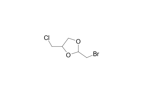2-(bromomethyl)-4-(chloromethyl)-1,3-dioxolane