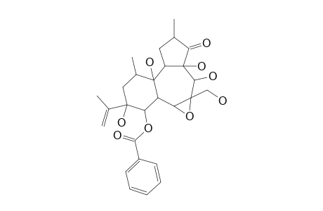 1,2-ALPHA-DIHYDRO-5-BETA-HYDROXY-6-ALPHA,7-ALPHA-EPOXY-RESINIFERONOL-14-BENZOATE