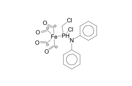 IRON(0), TETRACARBONYL-[(CHLORO)(CHLOROMETHYL)DIPHENYLAMINOPHOSPHANE]