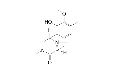 1,2,3,4,5,6-Hexahydro-1,5-imino-8-hydroxy-9-methoxy-3,10,11-trimethyl-3-benzazocine-4-one