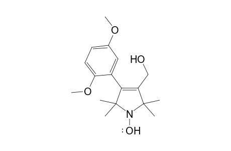 4-(2,5-Dimethoxyphenyl)-3-hydroxymethyl-2,2,5,5-tetramethyl-2,5-dihydro-1H-pyrrolidin-1-yloxyl radical