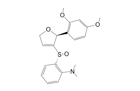(2S*,SR*)-2-(2,4-Dimethoxyphenyl)-3-[2-(N,N-dimethylamino)phenylsulfinyl]-2,5-dihydrofuran