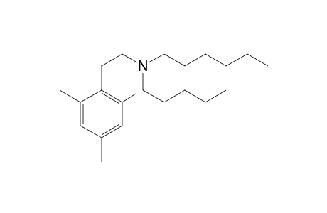 N-Hexyl-N-pentyl-2,4,6-trimethyl-phenethylamine
