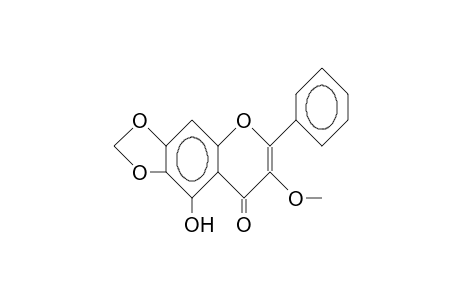 5-Hydroxy-3-methoxy-6,7-methylenedioxy-flavone