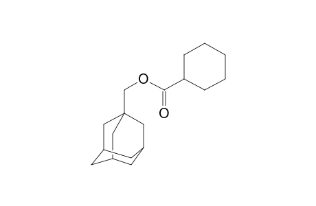 Cyclohexanecarboxylic acid, 1-adamantylmethyl ester