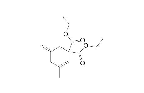 2-Cyclohexene-1,1-dicarboxylic acid, 3-methyl-5-methylene-, diethyl ester