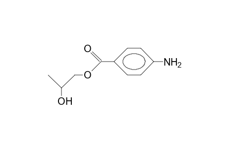 4-Amino-benzoic acid, 2-hydroxy-propyl ester