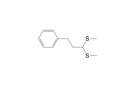 3-Phenyl-1,1-bis(methylthio)propane