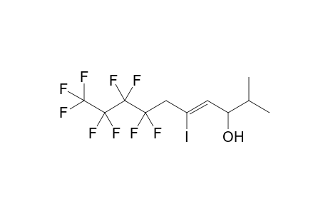 (Z)-7,7,8,8,9,9,10,10,10-nonafluoro-5-iodo-2-methyl-4-decen-3-ol