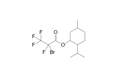 (+-)-Menthyl 2-Bromotetrafluoropropanoate